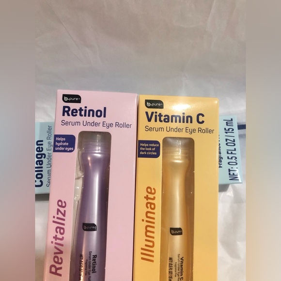 3pack Retinol Collagen Vitamin‎ C infused undereye rollers new - Picture 12 of 13